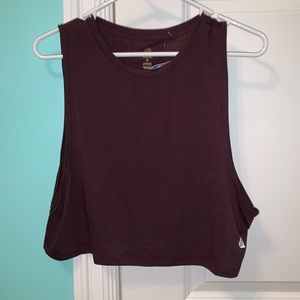 women’s cropped tank top